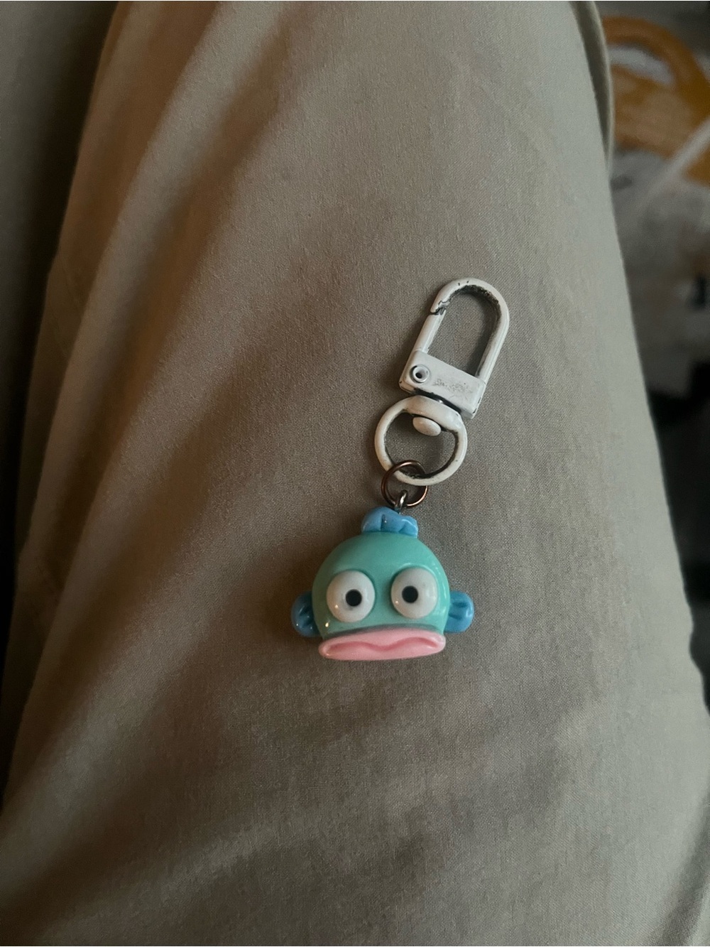 Kids Cute Blue Fish Keychain Clip - Unbranded